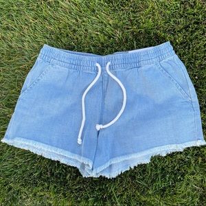 NWT Natural Reflections Light Wash Shorts